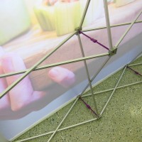 8ft Straight Tension Fabric Displays