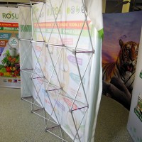 8ft Straight Tension Fabric Displays