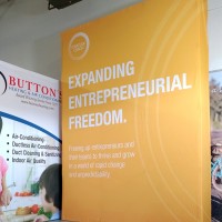 8ft Straight Extra Tall Tension Fabric Displays