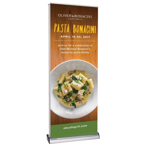 Advance 800 Double Sided Retractable Banner Stand