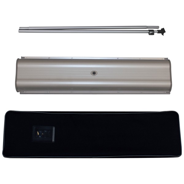 Orient 2 Double Sided Rectractable Banner Stand 35.5" Wide