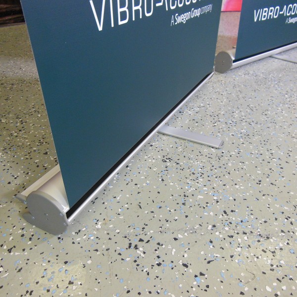 Pacific Retractable Banner Stand 35.5" in  Silver
