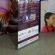 Pacific Mega Retractable Banner Stand 39.25" in Silver