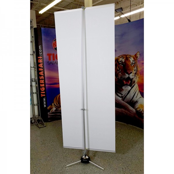 Trio Telescopic Banner Stand 31.5"W x 78.5H" Trio Telescopic Banner Stand 31.5"W x 78.5H"