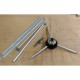 Trio Telescopic Banner Stand 31.5"W x 78.5H" Trio Telescopic Banner Stand 31.5"W x 78.5H"
