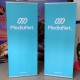 Lightning Banner Stand  31"W x 77"H Lightning Banner Stand  31"W x 77"H