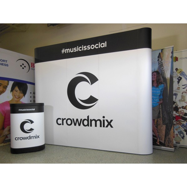 6'W x 5'H Straight Pop Up Trade Show Display 6'W x 5'H Straight Pop Up Trade Show Display