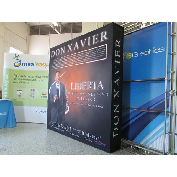 8FT Wide Straight Trade Show Display