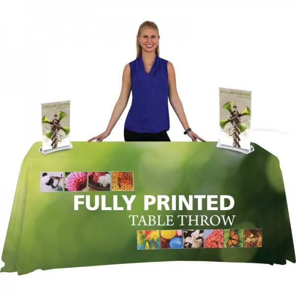 6 Ft Trade Show Tablecloth 6 Ft Trade Show Tablecloth