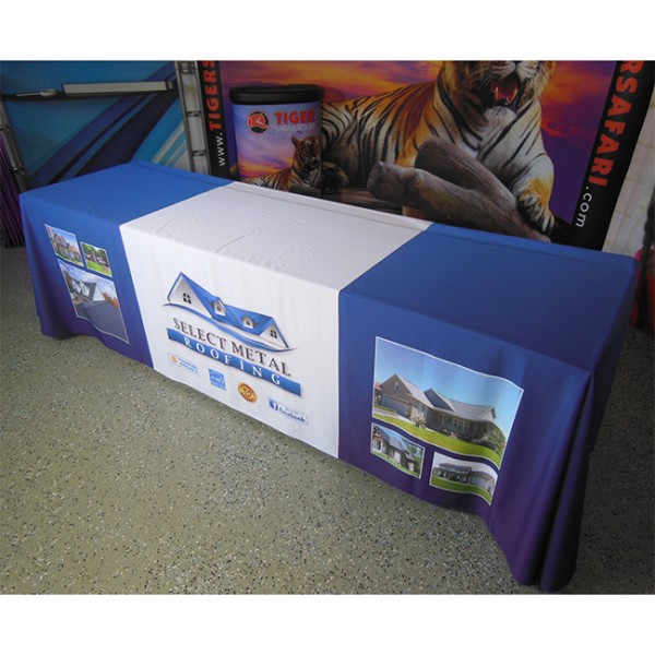 8 Ft Economy Trade Show Tablecloth
