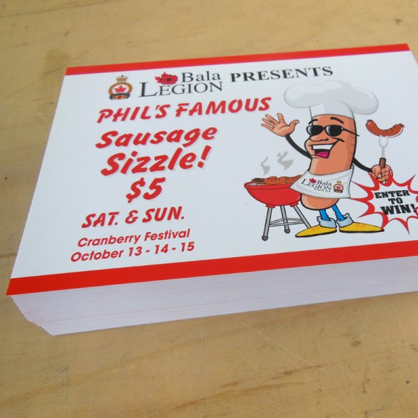 5 x 7 Single Sided Full Colour Postcards