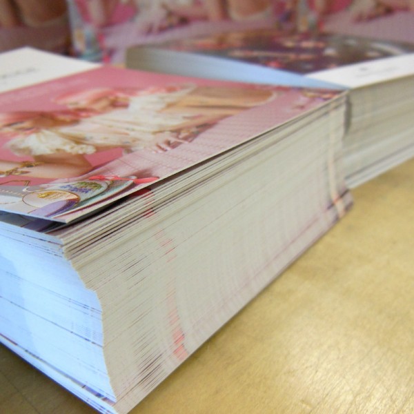 8.5 x 2.75 Double Sided Full Colour Postcards