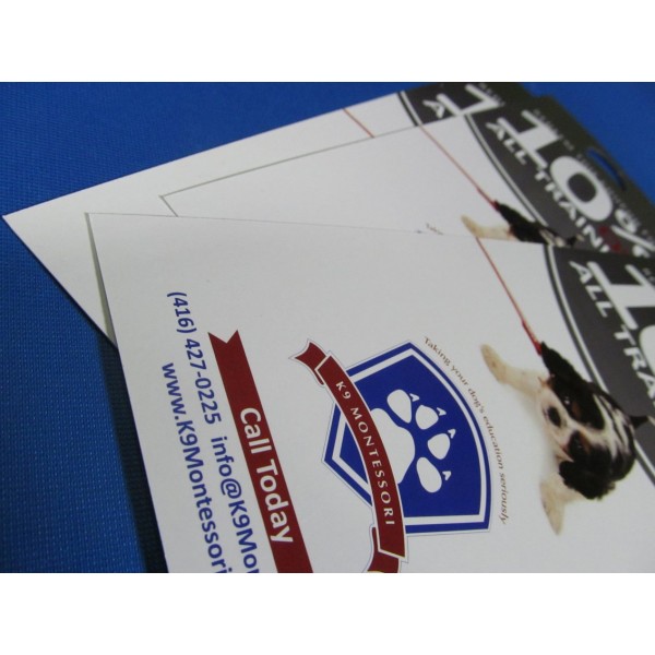 3.5 x 8.5 Full Colour Door Hangers