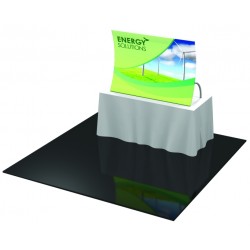 Table Top Fabric Trade Show Display with Rear Leg Table Top Fabric Trade Show Display with Rear Leg