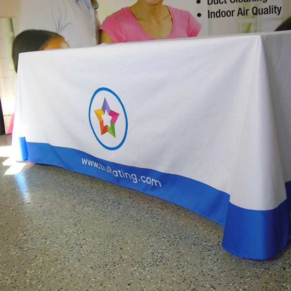 4 Ft Trade Show Tablecloth