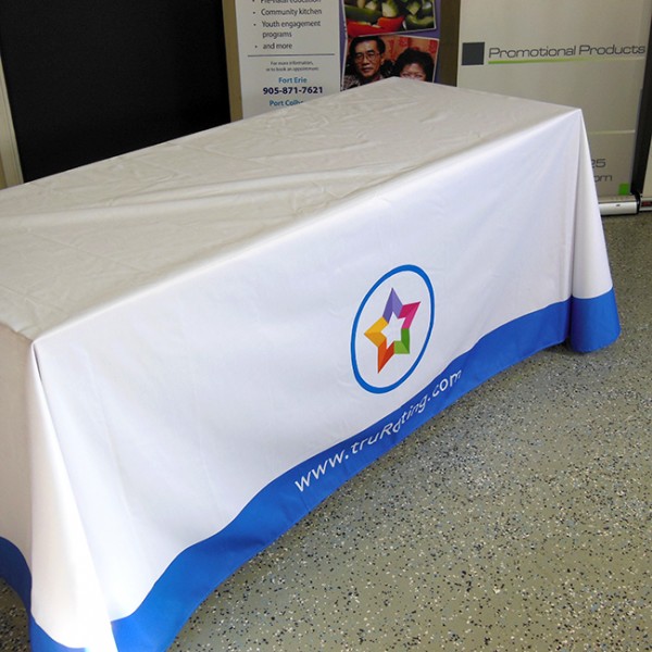 4 Ft Trade Show Tablecloth