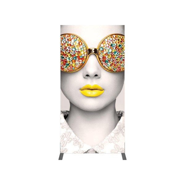 36" wide x 71” high Rectangle Fabric Trade Show Panel