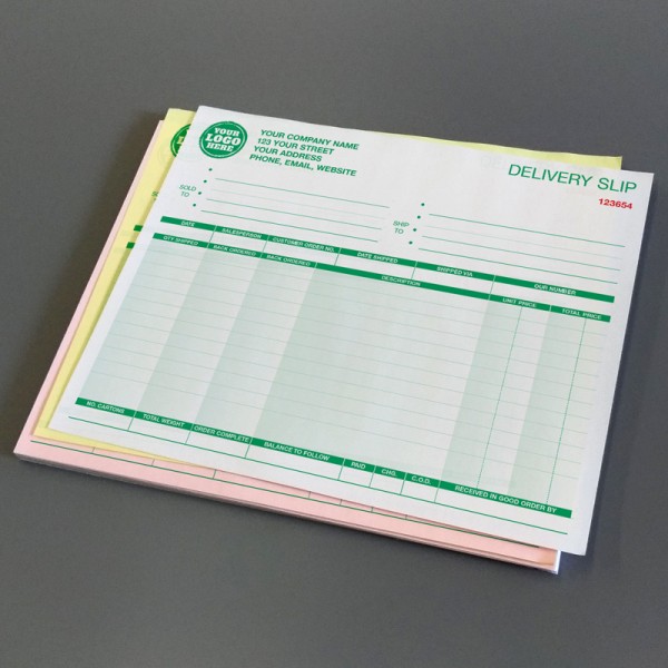 Delivery Slip Delivery Slip