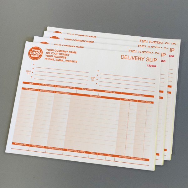 Delivery Slip Delivery Slip