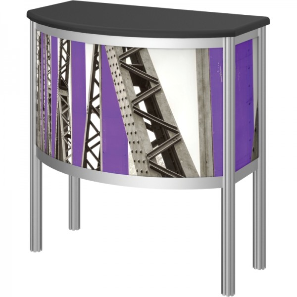 Vector Curved Trade Show Counter 5