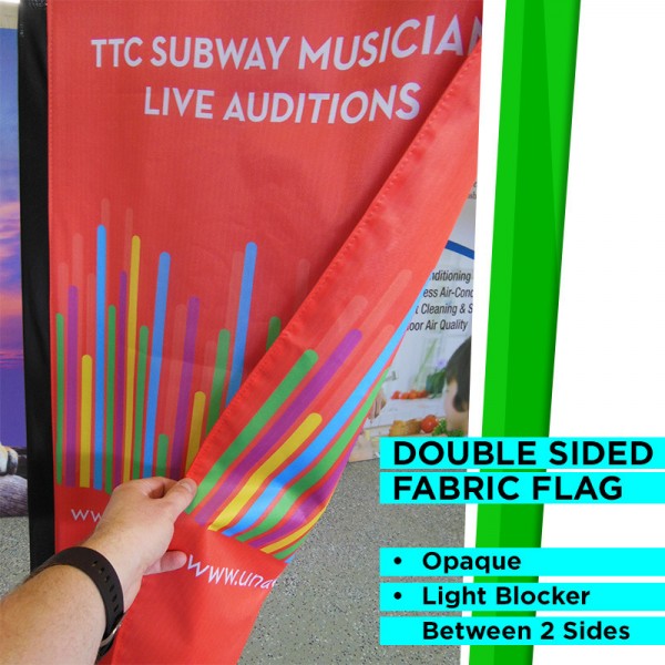 Extra Large Teardrop Flag with Cross Base and Water Ring Extra Large Teardrop Flag with Cross Base and Water Ring