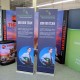 Blade Lite 23.5"w x 83.25"h Retractable Banner Stand