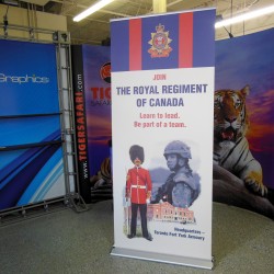 Blade Lite 36"w x 83.25"h Retractable Banner Stand