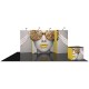 20ft Vector Trade Show Display Kit 08 with Counter 20ft Vector Trade Show Display Kit 08 with Counter