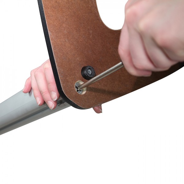 Three Sided Graphic Tower Display Three Sided Graphic Tower Display