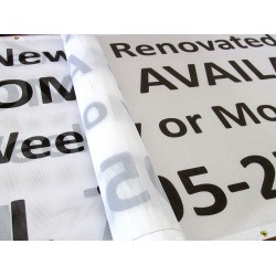 3' x 8' Mesh Vinyl Banner 3' x 8' Mesh Vinyl Banner