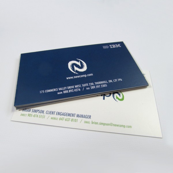 2" x 3.5" Matte Business Cards