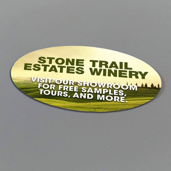 2" x 3.5" Oval Matte Business Cards 2" x 3.5" Oval Matte Business Cards