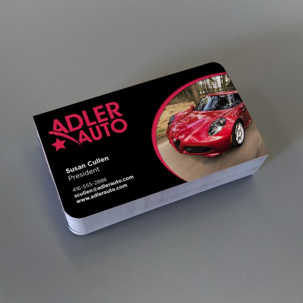 2" x 3.5" Matte Round Corner Business Cards 2" x 3.5" Matte Round Corner Business Cards