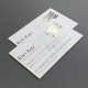 2" x 3.5" Spot UV Business Cards with spot uv on both sides