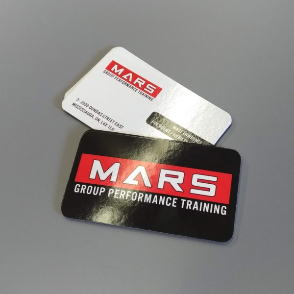 2" x 3.5" Round Corner Business Cards Full UV both sides