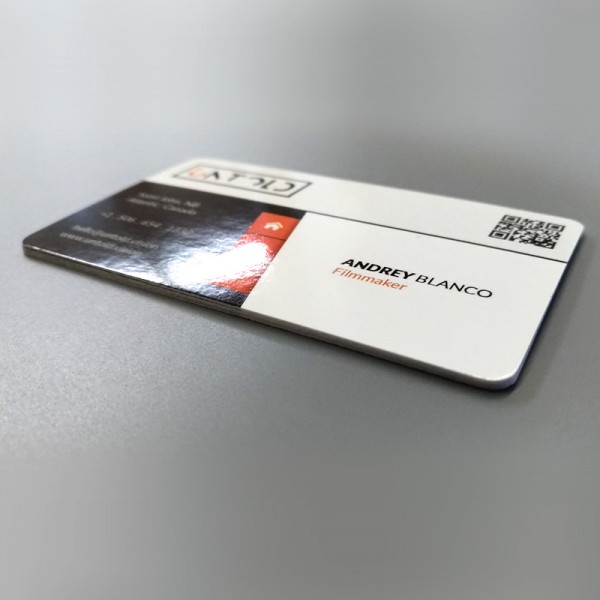 2" x 3.5" Round Corner Business Cards Full UV on one side