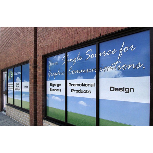 See Through Window Graphics - up to 14 square feet