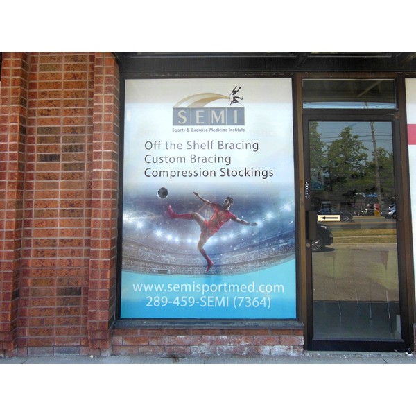 See Through Window Graphics - up to 24 square feet