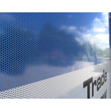 See Through Window Graphics - up to 22 square feet See Through Window Graphics - up to 22 square feet