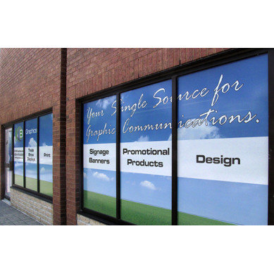 See Through Window Graphics - up to 22 square feet See Through Window Graphics - up to 22 square feet