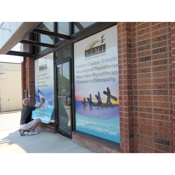 See Through Window Graphics - up to 22 square feet See Through Window Graphics - up to 22 square feet