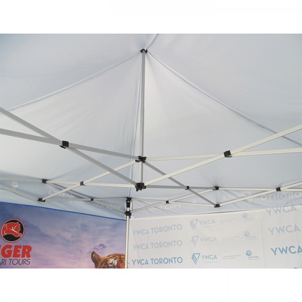 10 x 10 Custom Pop Up Event Tent with backwall