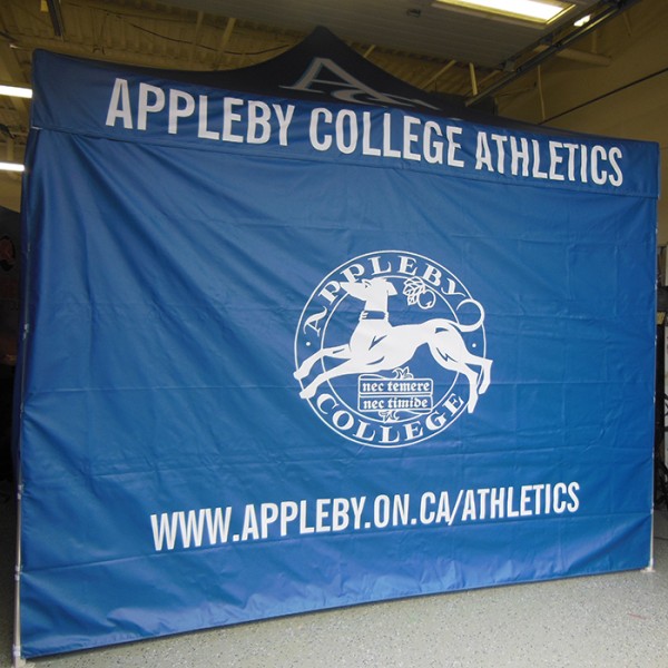 10 x 10 Custom Pop Up Event Tent with full colour backwall and sides 10 x 10 Custom Pop Up Event Tent with full colour backwall and sides