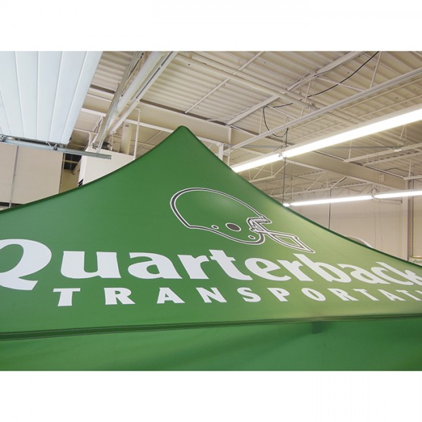 10 x 10 Custom Pop Up Event Tent with full colour backwall and sides 10 x 10 Custom Pop Up Event Tent with full colour backwall and sides