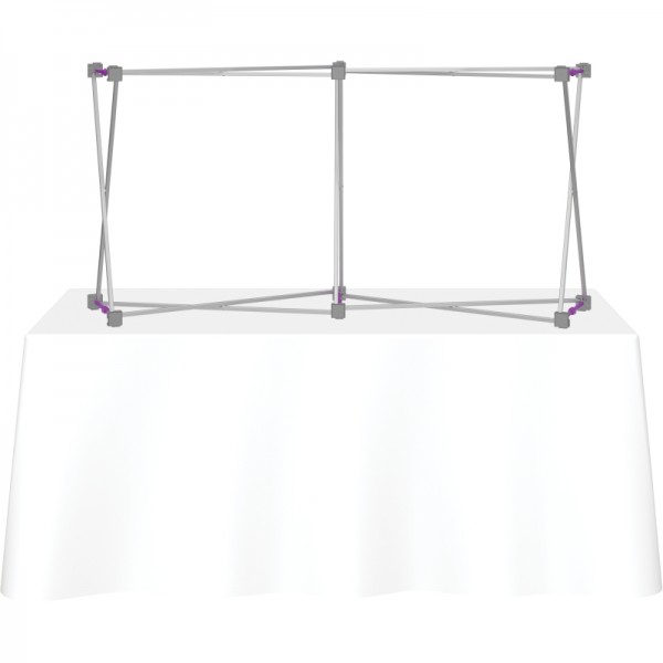 Hopup 5FT Wide Curved Tabletop Trade Show Display Hopup 5FT Wide Curved Tabletop Trade Show Display