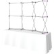 Hopup 7.5FT Wide Curved Tabletop Trade Show Display Hopup 7.5FT Wide Curved Tabletop Trade Show Display