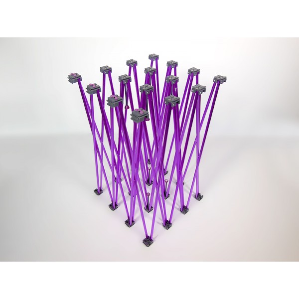 8'W x 8'H Serpentine Pop Up Trade Show Display 8'W x 8'H Serpentine Pop Up Trade Show Display