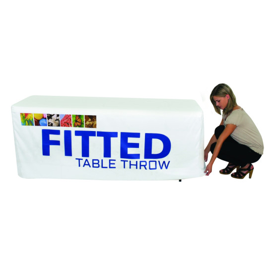 6 Ft Trade Show Fitted Tablecloth