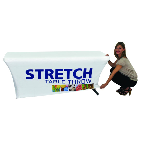 8 Ft Trade Show Stretch Tablecloth 8 Ft Trade Show Stretch Tablecloth