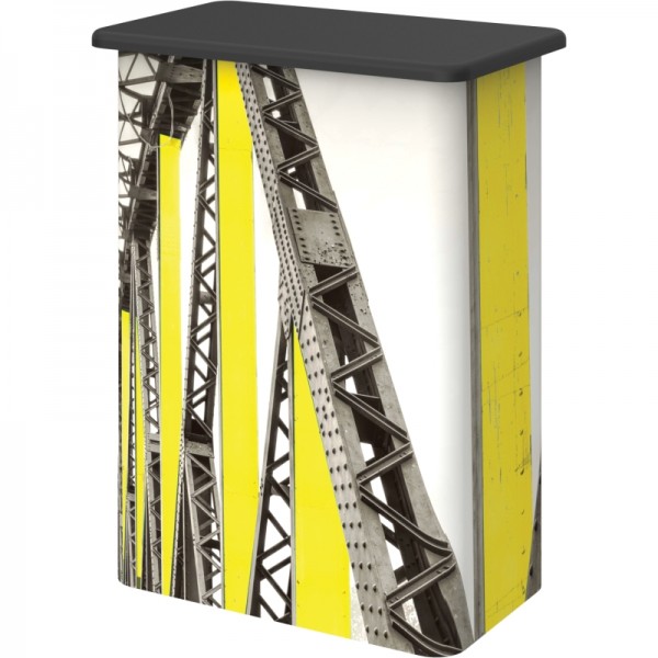 Vector Compact Rectangular Trade Show Counter 4 Vector Compact Rectangular Trade Show Counter 4